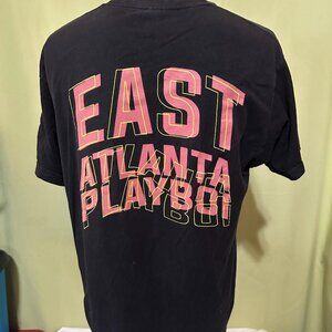 Playboi Carti East Atlanta Playboi Men's Black T Shirt Size Large Tultex Cotton